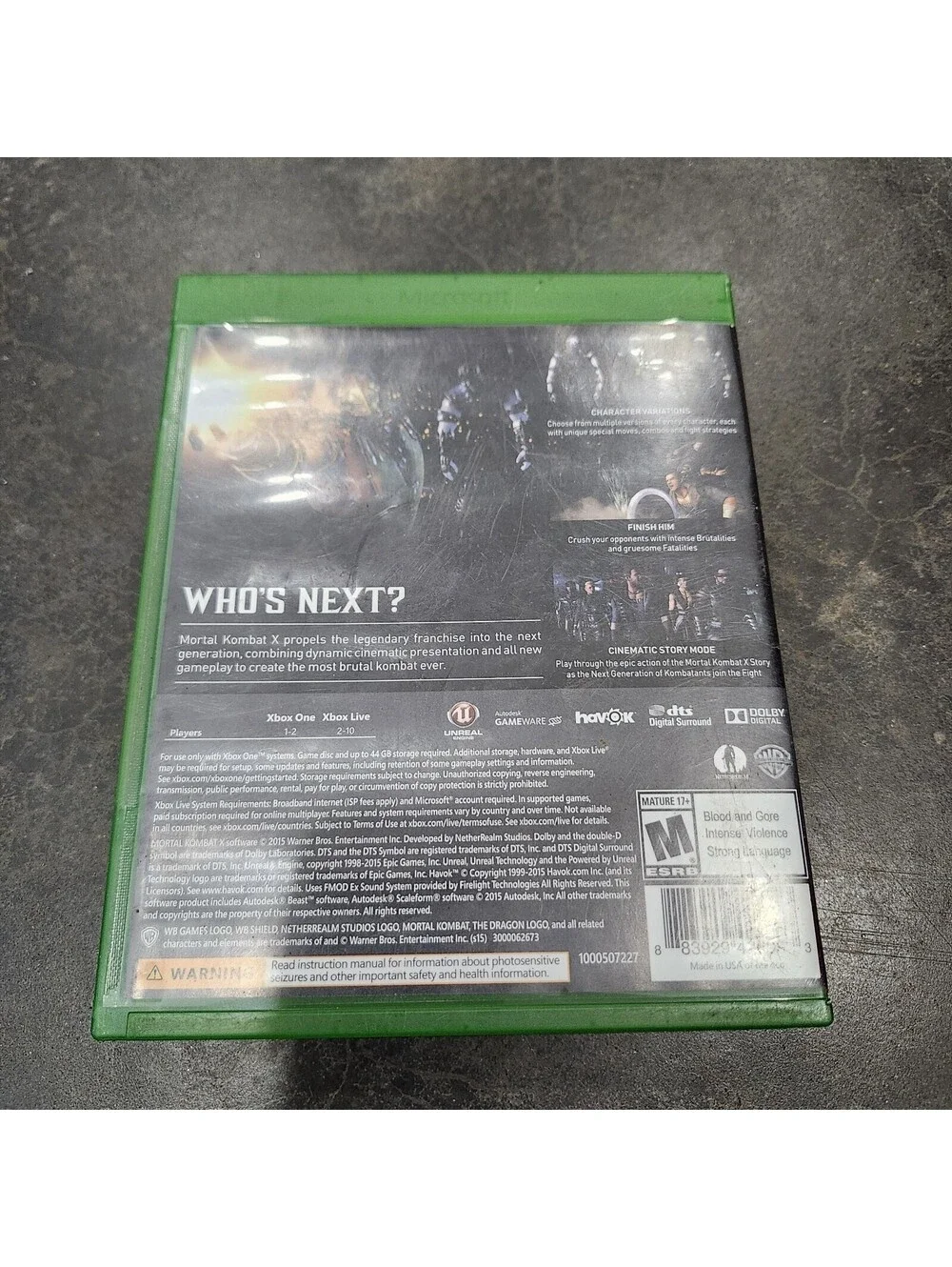 N/A complete disc